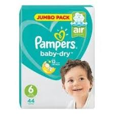 Pampers Jumbo Junior Size 6 44 Pieces